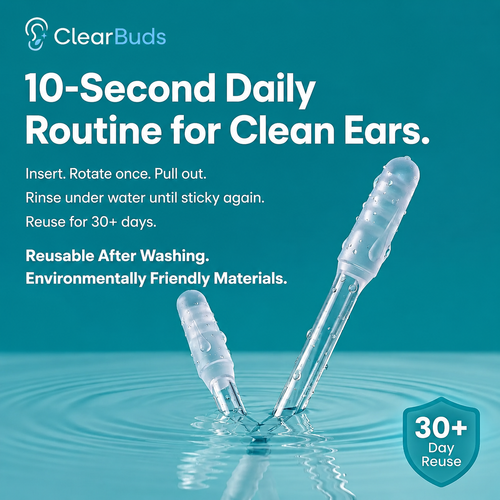 Sticky Ear Cleaner